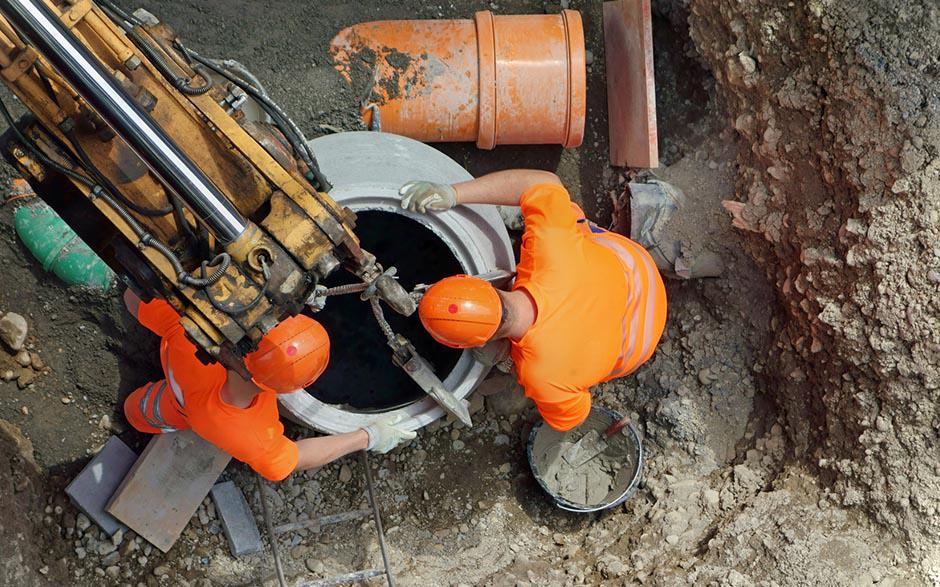 travaux assainissement Saint-Gratien